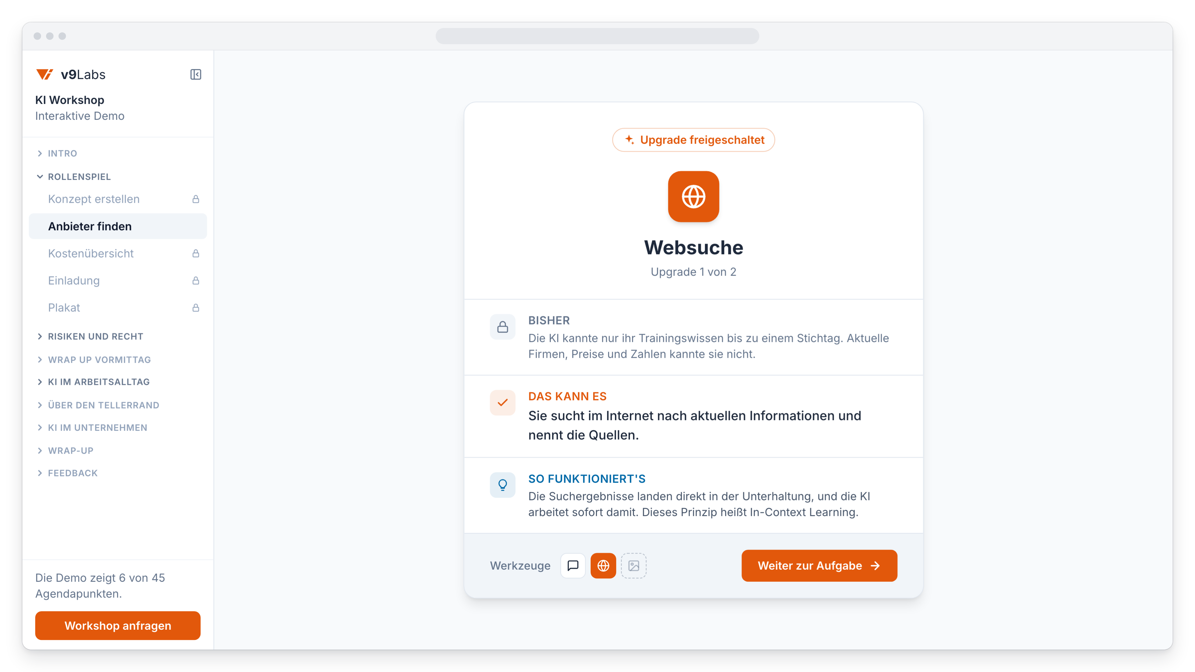 Upgrade-Karte Websuche: was die KI bisher nicht konnte, was sie jetzt kann und wie es funktioniert